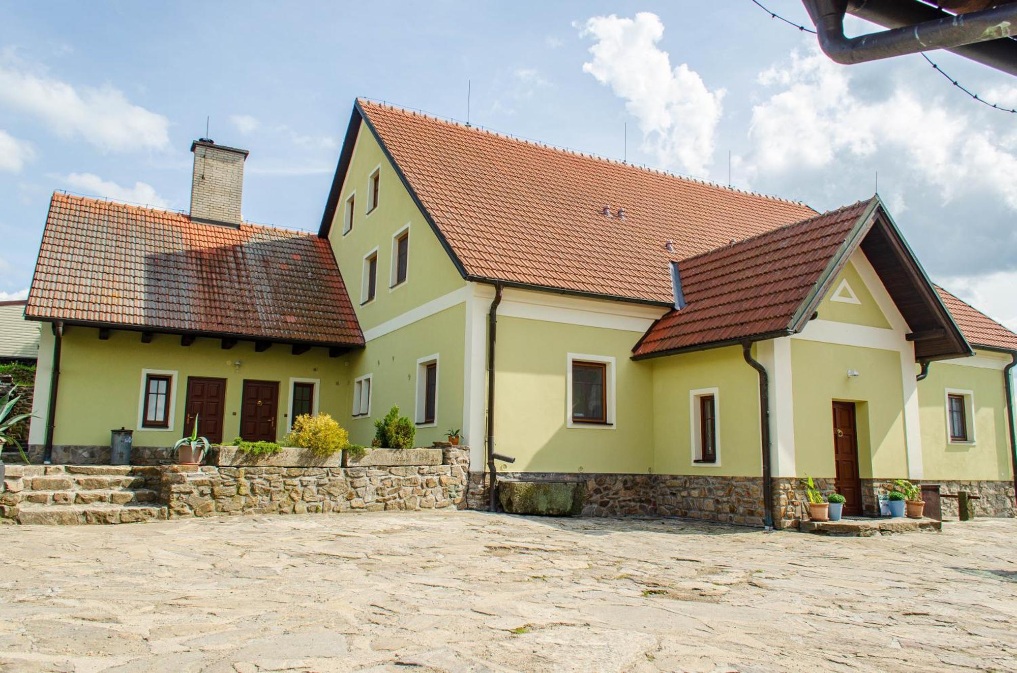 Ubytovani Na Hajence Bystrice nad Pernstejnem Exterior photo